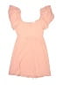 Assorted Brands 100% Polyester Solid Pink Dress Size L (kids) - photo 1