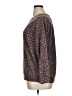 Loveappella Animal Print Brown Pullover Sweater Size 1X - photo 5