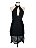 Unbranded 100% Polyester Black Cocktail Dress Size M - photo 1