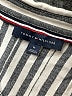 Tommy Hilfiger 100% Viscose Stripes Silver Long Sleeve Blouse Size M - photo 7