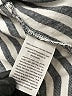 Tommy Hilfiger 100% Viscose Stripes Silver Long Sleeve Blouse Size M - photo 8
