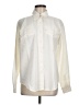 Christopher & Banks Ivory Long Sleeve Button-Down Shirt Size M - photo 1