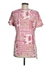 Basic Editions Paisley Pink Short Sleeve T-Shirt Size M - photo 2