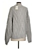 Elan 100% Acrylic Gray Turtleneck Sweater Size S - photo 2