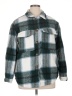 Hurley 100% Polyester Plaid Teal Fleece Size XL - photo 1