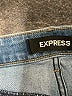 Express Solid Blue Jeans Size 16 - photo 7