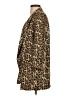 Zara Basic 100% Mohair Animal Print Gold Wool Blazer Size S - photo 5