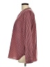 CAbi 100% Polyester Stripes Red Long Sleeve Blouse Size L - photo 5