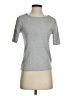 J.Crew 100% Cotton Gray Short Sleeve Top Size S - photo 1