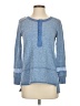 Mur Mur 100% Polyester Blue Long Sleeve Top Size S - photo 1