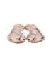 REPORT 100% Leather Silver Sandals Size 9 - photo 2