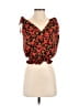 Willow & Root Red Sleeveless Blouse Size S - photo 1
