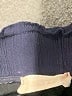 Altar'd State 100% Rayon Solid Blue Black Shorts Size M - photo 3