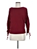 Unbranded Burgundy 3/4 Sleeve Top Size M - photo 1