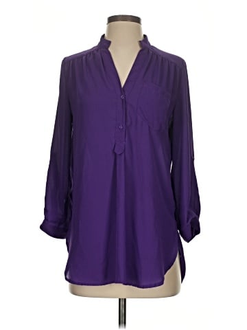 41Hawthorn 3/4 Sleeve Blouse (view 1)
