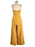 Boohoo Solid Yellow Jumpsuit Size 8 - photo 2