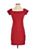 Forever 21 Solid Red Casual Dress Size S - photo 1