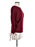 Unbranded Burgundy 3/4 Sleeve Top Size M - photo 4
