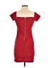 Forever 21 Solid Red Casual Dress Size S - photo 2