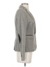 British Khaki Houndstooth Gray Blazer Size S - photo 4