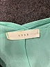 Lush 100% Polyester Teal Short Sleeve Blouse Size S - photo 7