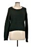 Aster Solid Green Pullover Sweater Size L - photo 1