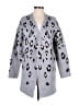 Ellen Tracy Gray Cardigan Size M - photo 1