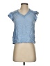 Mine 100% Rayon Blue Sleeveless T-Shirt Size S - photo 1