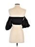 Boohoo Black 3/4 Sleeve Blouse Size 4 - photo 2