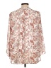 Papermoon 100% Polyester Paisley Ivory White Long Sleeve Blouse Size L (estimated) - photo 2