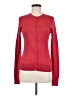 Dolce & Gabbana 100% Silk Red Silk Cardigan Size EU (IT) 42 / US 6 - photo 1