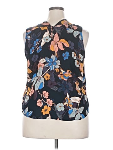 Who What Wear Sleeveless Blouse (view 2)