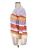 &merci 100% Polyester Color Block Orange Pullover Sweater Size L - photo 5