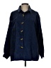 Nasty Gal Inc. 100% Polyester Blue Jacket Size 10 - photo 1