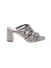 Vince Camuto 100% Leather Gray Sandals Size 6 1/2 - photo 1