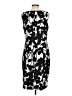 Sangria Graphic Black Cocktail Dress Size 12 - photo 2