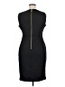 Andrew Marc Solid Black Cocktail Dress Size 14 - photo 2