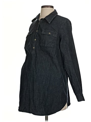 Isabel Maternity Long Sleeve Polo (view 1)