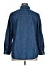 Talbots 100% Cotton Blue Long Sleeve Button-Down Shirt Size 1X - photo 2