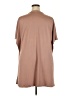 Unbranded Brown Short Sleeve Blouse Size 2X (estimated) - photo 2