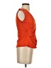 Leifnotes Orange Sleeveless Blouse Size XS - photo 4