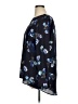 Thakoon 100% Polyester Floral Black Long Sleeve Blouse Size XL - photo 5