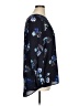 Thakoon 100% Polyester Floral Black Long Sleeve Blouse Size XL - photo 4