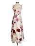 Assorted Brands Floral Ivory White Cocktail Dress Size 6 - photo 2