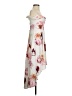 Assorted Brands Floral Ivory White Cocktail Dress Size 6 - photo 4