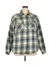 Unbranded Plaid Teal Fleece Size XXL - photo 1
