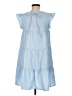Le Lis 100% Polyester Blue Casual Dress Size M - photo 2