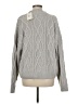 Elan 100% Acrylic Gray Turtleneck Sweater Size M - photo 2