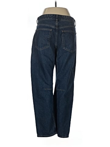 Madewell The Darted Barrel-Leg Jean in Danver Wash (view 2)