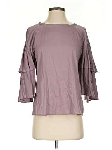 HEATHER 3/4 Sleeve Top (view 1)